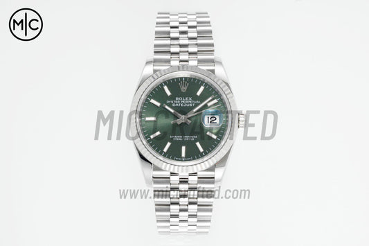 DateJust 36mm 126234 Green Stick Dial on Jubilee Bracelet – Premium Edition
