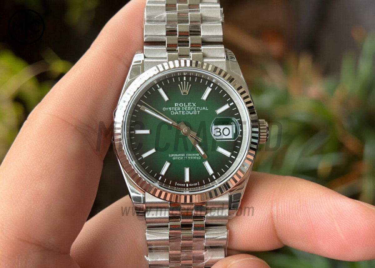 DateJust 36mm 126234 Green Ombre Dial on Jubilee Bracelet – Premium Edition