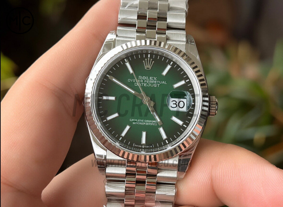DateJust 36mm 126234 Green Ombre Dial on Jubilee Bracelet – Premium Edition