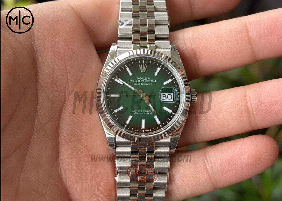 DateJust 36mm 126234 Green Ombre Dial on Jubilee Bracelet – Premium Edition