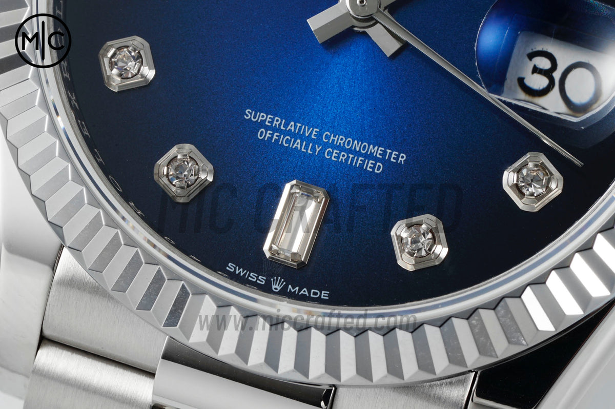 DayDate 36mm Blue Gradient Dial 128239 – Premium Edition