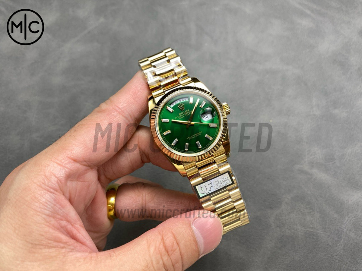 DayDate 36mm Green Dial 128238 – Premium Edition