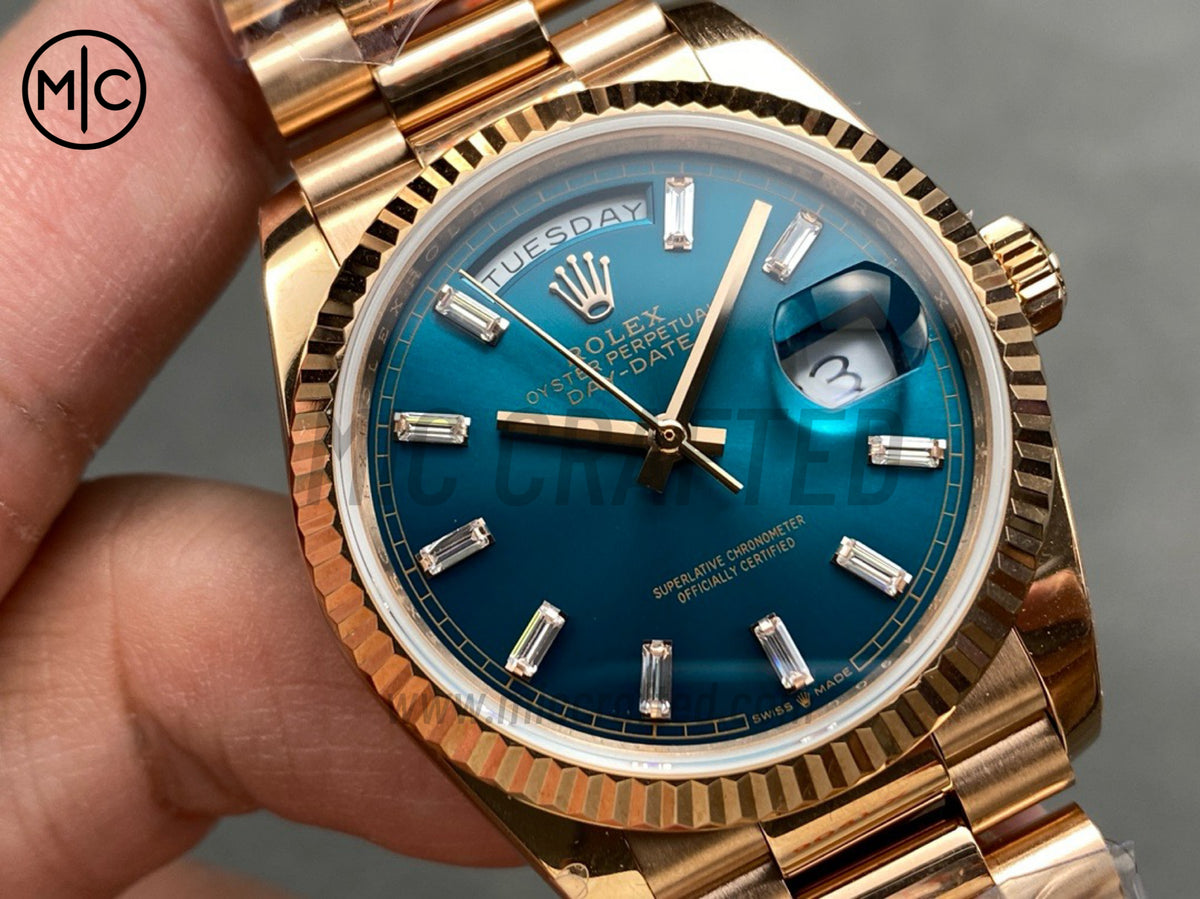 DayDate 36mm Blue Dial 128235 – Premium Edition