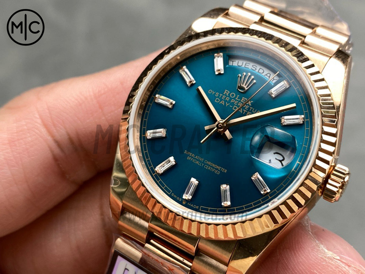 DayDate 36mm Blue Dial 128235 – Premium Edition