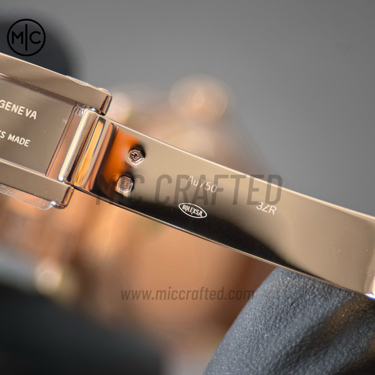 DayDate 40mm 228235 Gray Ombre Roman Dial on President Bracelet – Premium Edition