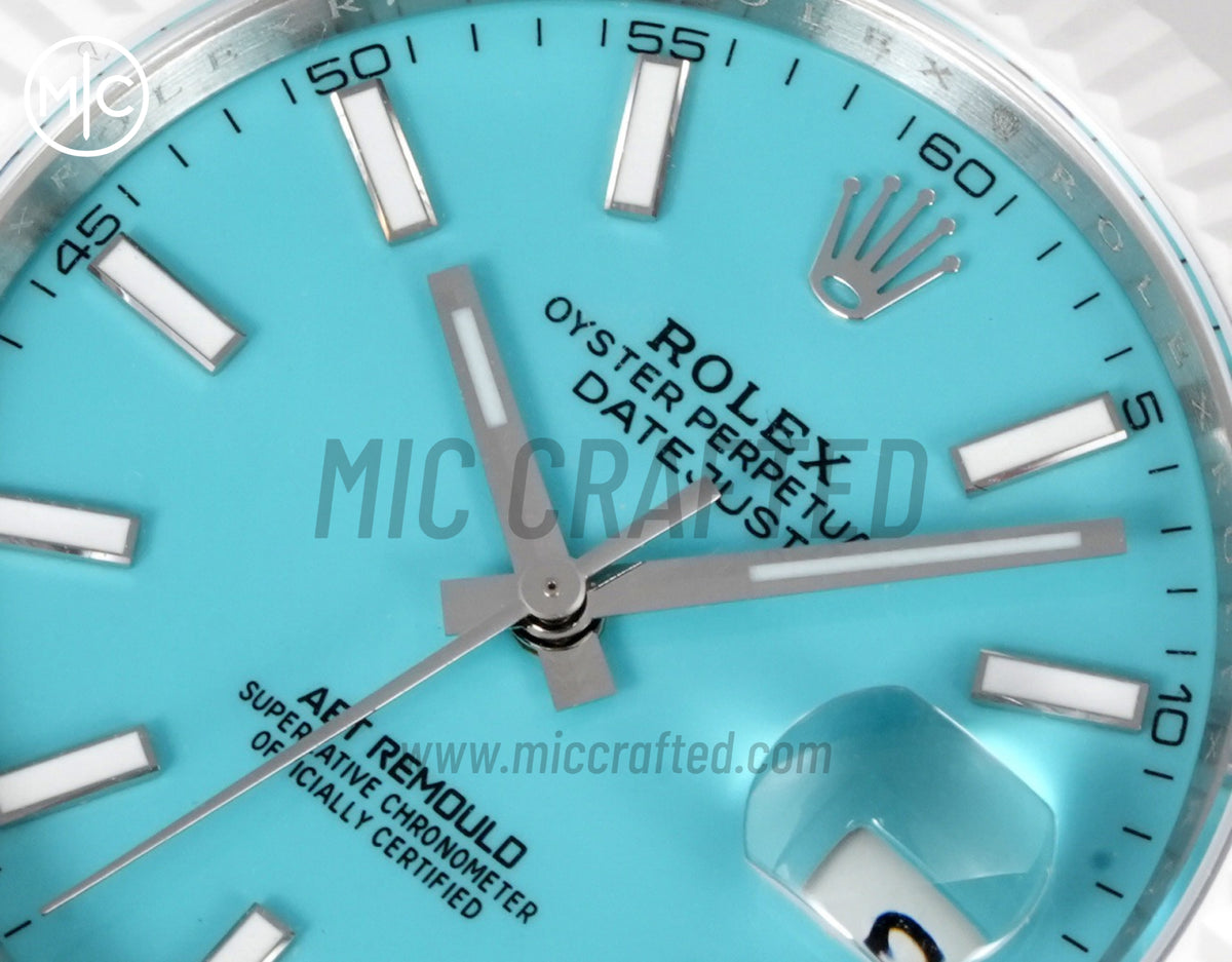 Datejust 41mm 白色陶瓷 - 手工製作版