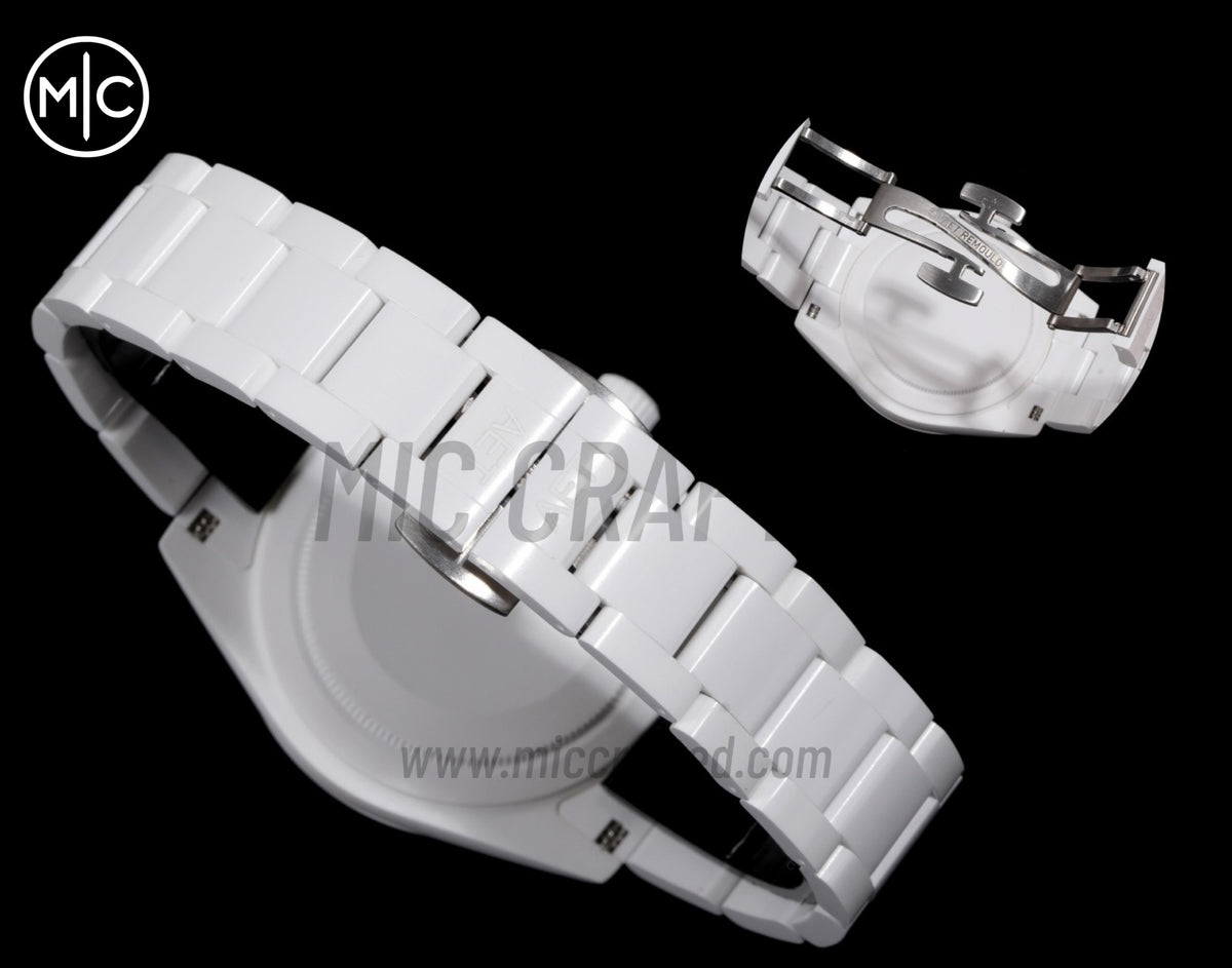 Datejust 41mm 白色陶瓷 - 手工製作版