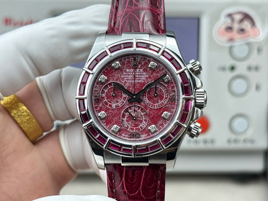 Daytona 116589 "Red Pomegranate" VIP Hidden Edition 40mm – Handcrafted Version