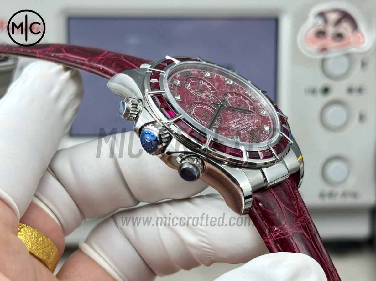 Daytona 116589「紅石榴」VIP 隱藏版 40mm - 手工製作版
