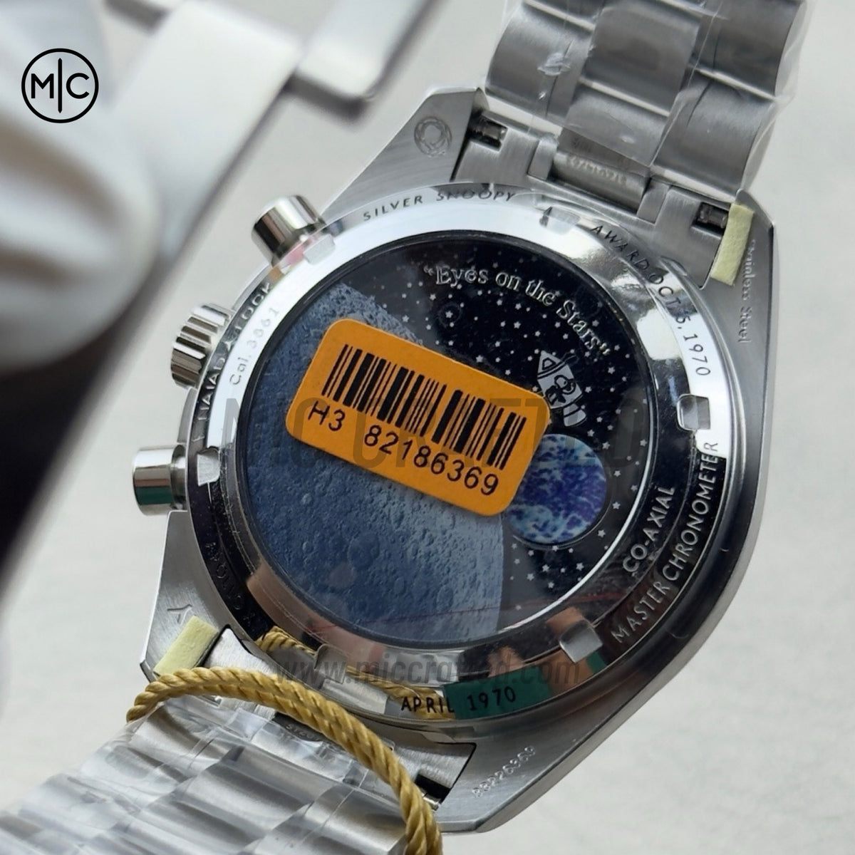 Speedmaster Professional 42mm “Silver Snoopy Award” 50th Anniversary on SS Bracelet – Premium Edition
