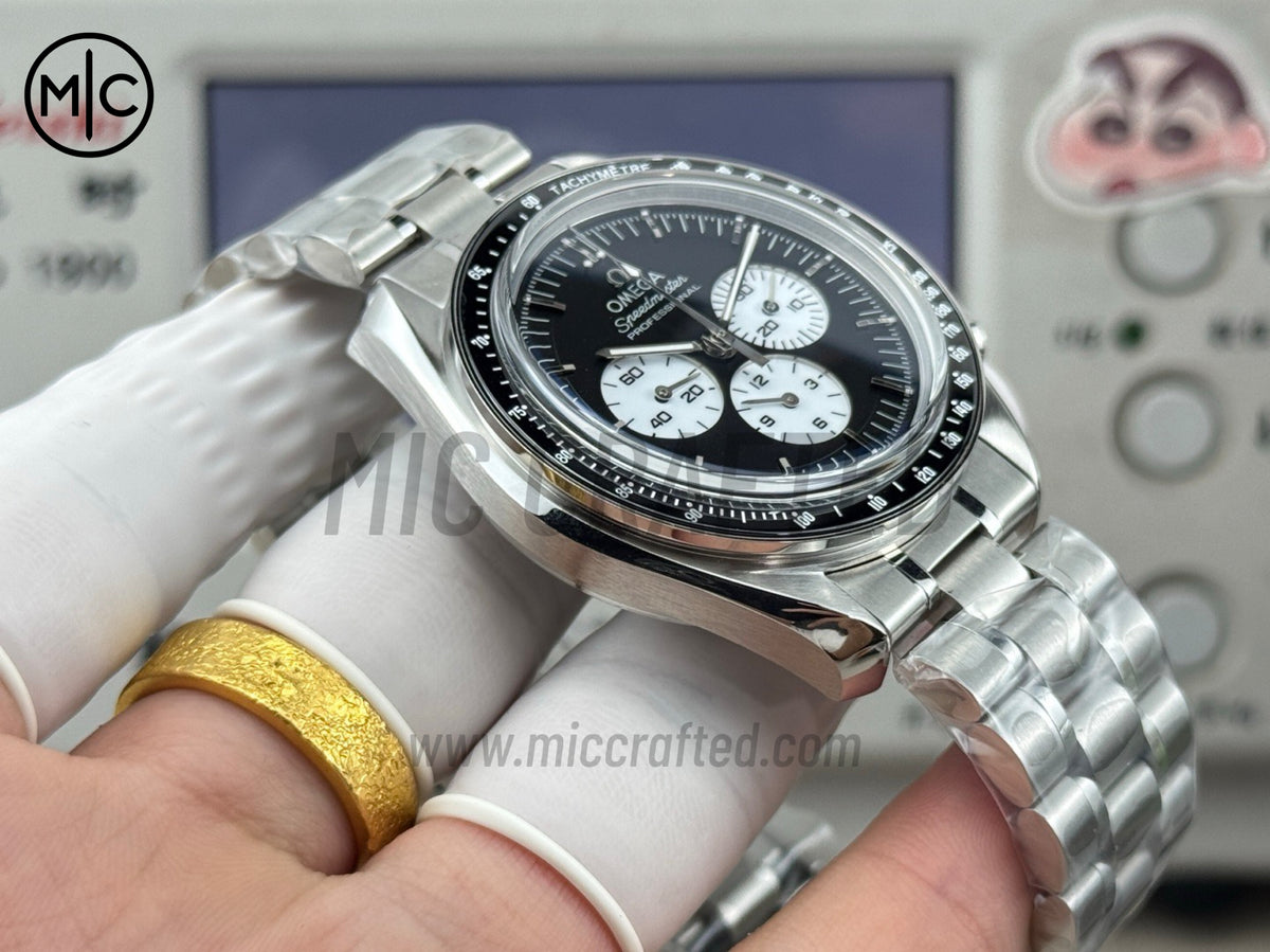 Speedmaster Professional 42mm Black Dial on SS Bracelet – Premium Edition