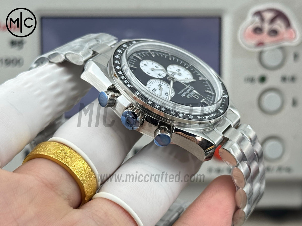 Speedmaster Professional 42mm Black Dial on SS Bracelet – Premium Edition