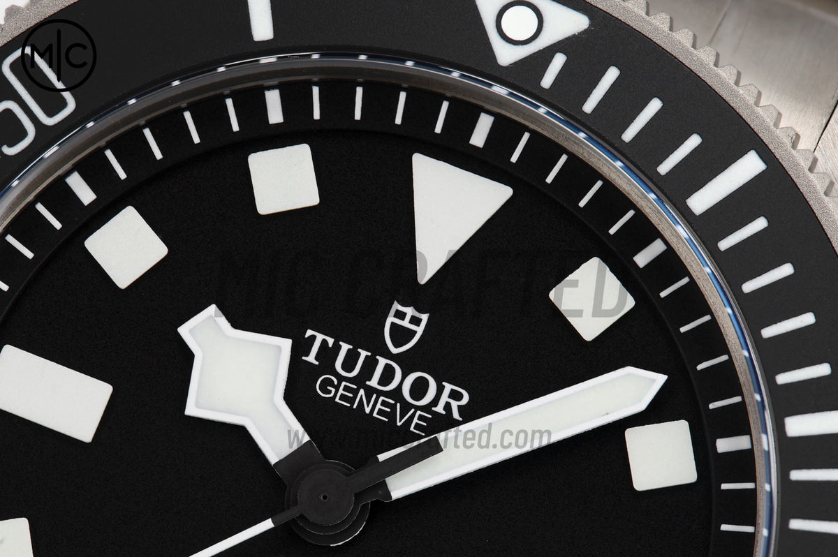 Pelagos Ultra 43mm Titanium Black Dial on Titanium Bracelet – Premium Edition