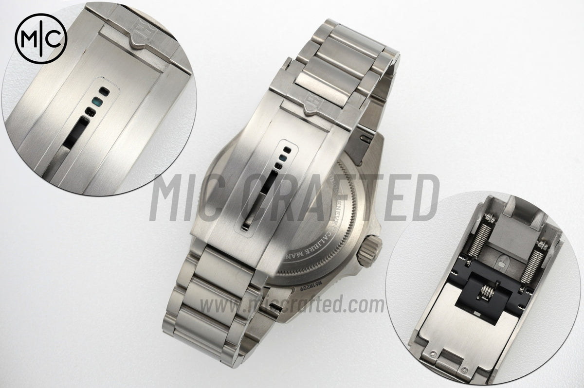 Pelagos Ultra 43mm Titanium Black Dial on Titanium Bracelet – Premium Edition