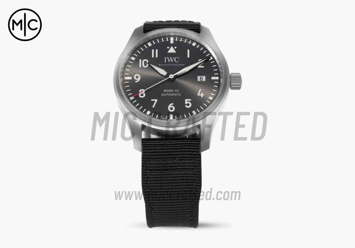 Mark XX Patrouille Suisse Titanium IW328209 on Black Nylon Strap – Premium Edition