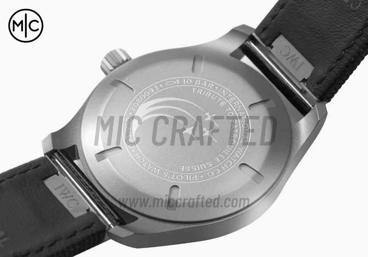 Mark XX Patrouille Suisse Titanium IW328209 on Black Nylon Strap – Premium Edition