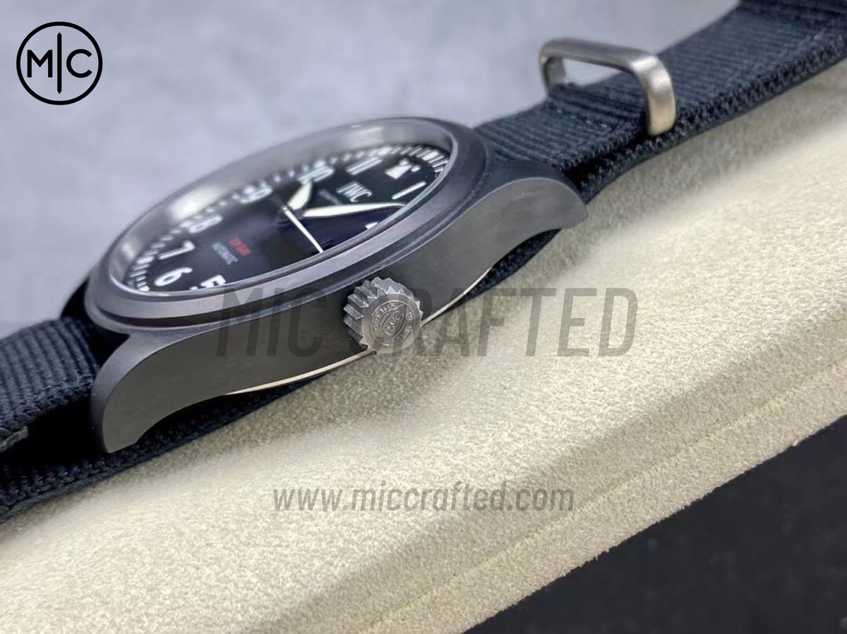 Pilot 41mm Top Gun IW326906 on Black Nylon Strap – Premium Edition
