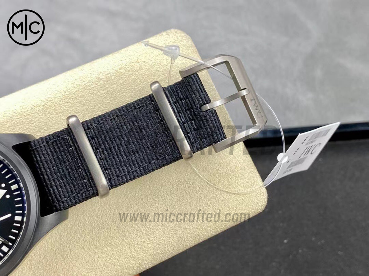 Pilot 41mm Top Gun IW326906 on Black Nylon Strap – Premium Edition