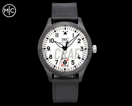 Pilot 41mm Black Aces PVD IW326905 on Black Rubber Strap – Premium Edition