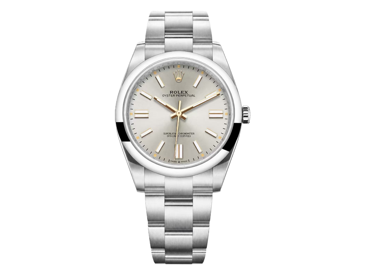 Oyster Perpetual 41mm Silver Dial 124300 – Premium Edition