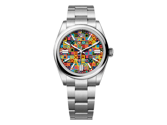 蠔式恆動 41mm 134300 904L 不鏽鋼 多色錶盤 - 尊貴版