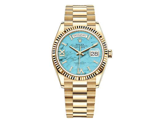 DayDate 36mm Turquoise Dial 128238 – Premium Edition