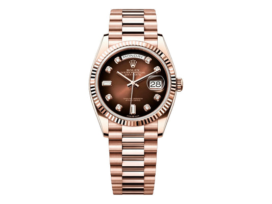 DayDate 36mm Brown Gradient Dial 128235 – Premium Edition
