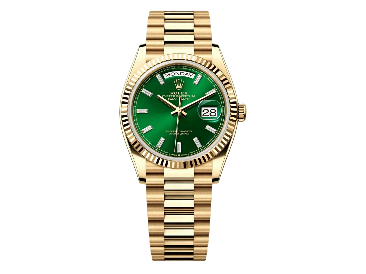 DayDate 36mm Green Dial 128238 – Premium Edition