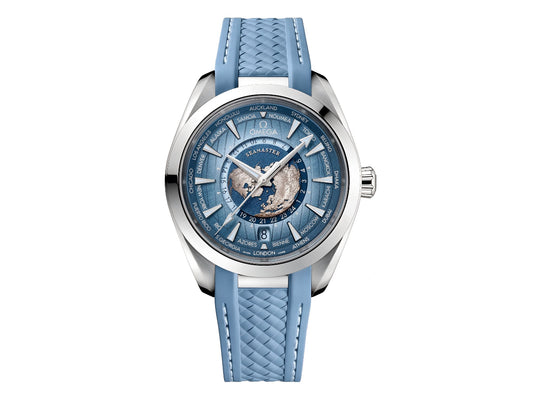 Aqua Terra GMT Worldtimer 43mm – Premium Edition