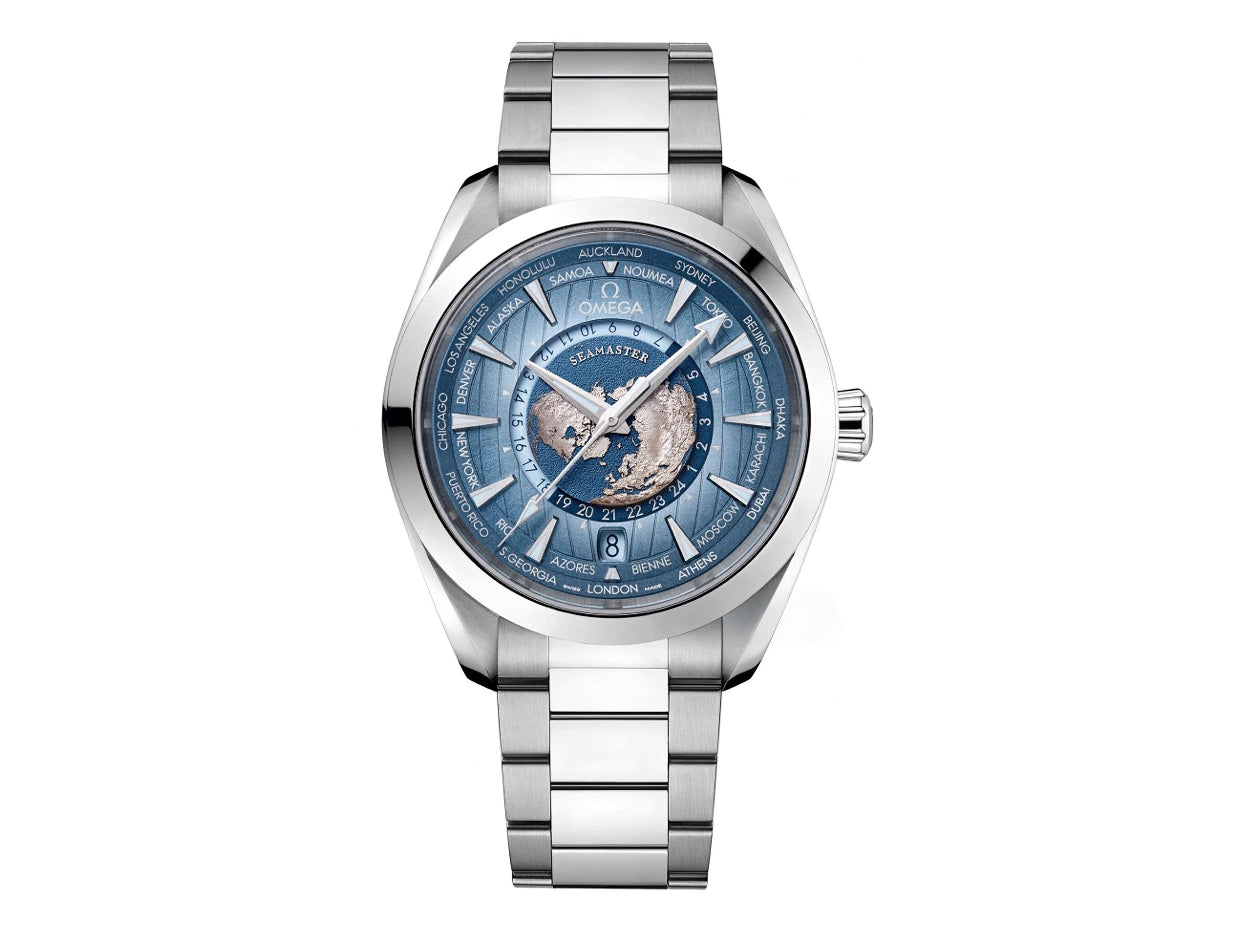 Aqua Terra GMT Worldtimer 43mm – Premium Edition