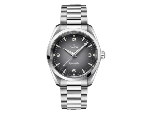 Aqua Terra 150M 38mm Master Gray Dial on SS Bracelet – Premium Edition