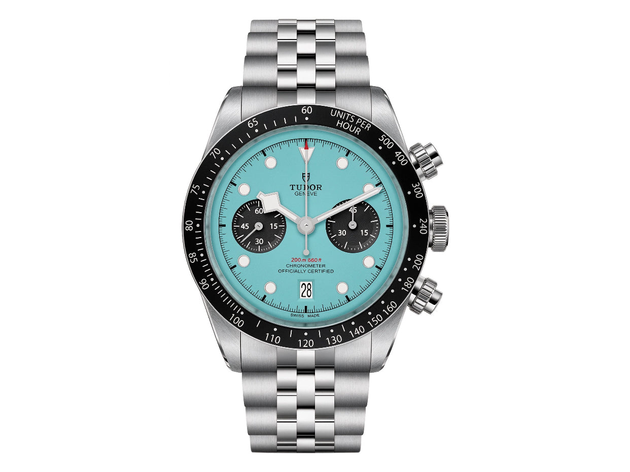 Black Bay Chrono 41mm Tiffany Blue Dial – Premium Edition