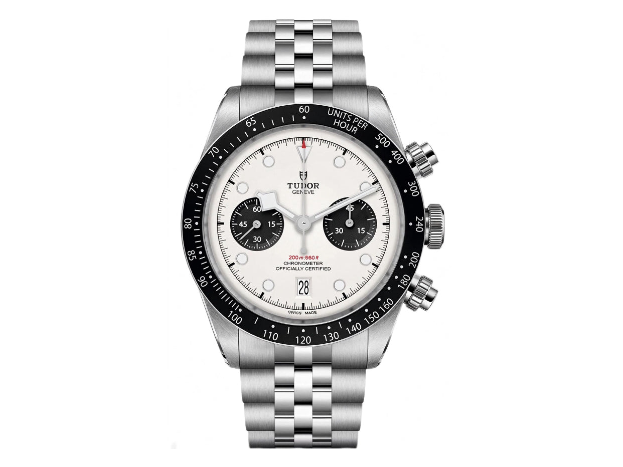 Black Bay Chrono 41mm White Dial – Premium Edition