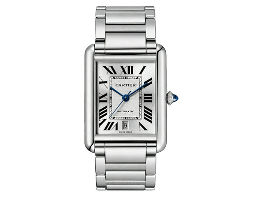Tank Solo 41mm Silver Dial on SS Bracelet – Premium Edition