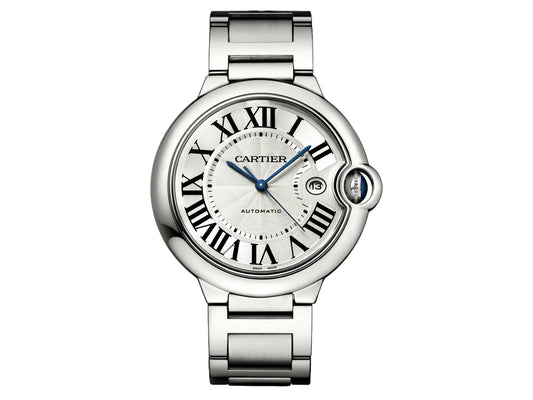 Ballon Bleu 42mm SS White Texture Dial on SS Bracelet – Premium Edition