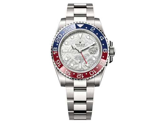 GMT-Master II 126719 BLRO Blue/Red Ceramic Meteorite Dial on Bracelet – Premium Edition