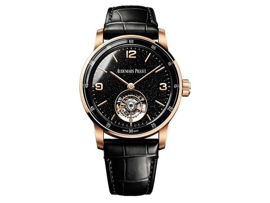 Code 11.59 26396OR 41mm Tourbillon RG Starry Sky Dial on Black Nylon Strap – Premium Edition