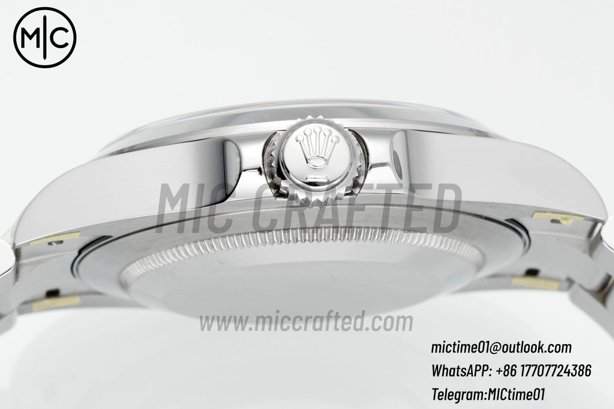 Air-King 126900 40mm 904L Steel Black Dial on SS Bracelet – Premium Edition