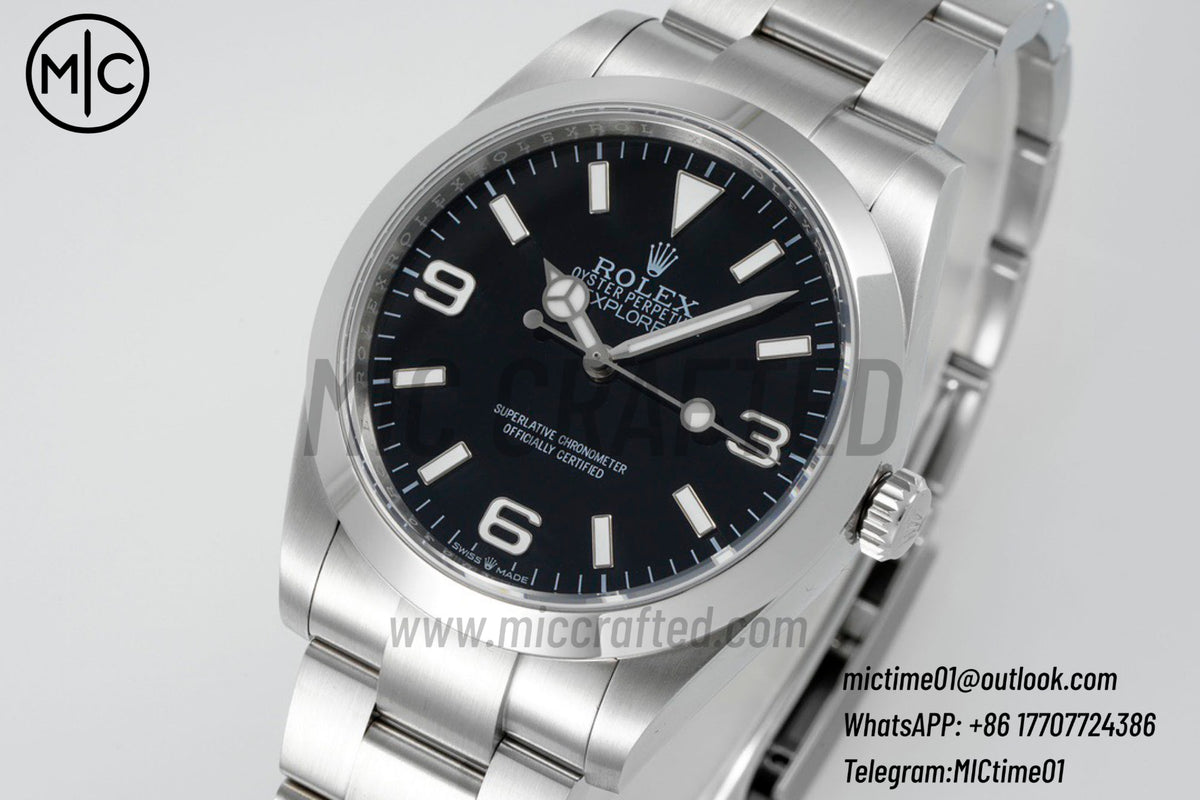 Explorer 40mm 224270 904L Steel on SS Bracelet – Premium Edition