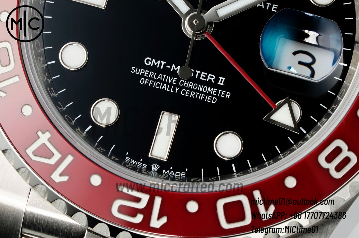 GMT-Master II 126710 BLRO 904L Steel on Jubilee Bracelet – Premium Edition