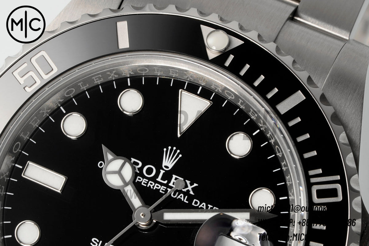 Submariner 41mm 126610 LN Black 904L SS Case and Bracelet – Premium Edition
