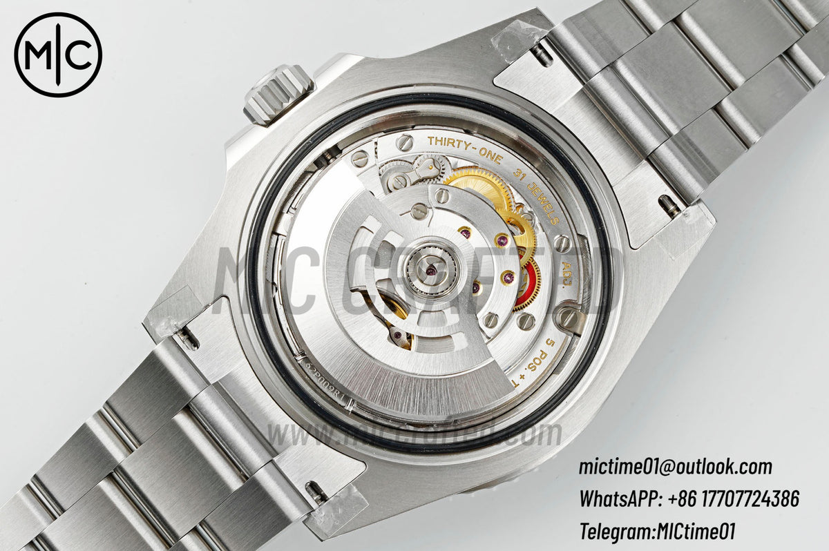 Submariner 41mm 124060 No Date 904L SS Case and Bracelet – Premium Edition