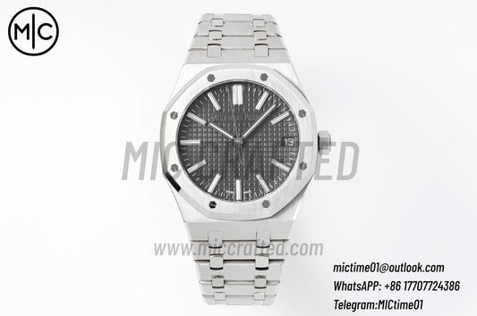 Royal Oak 41mm 15510 SS Gray Dial on SS Bracelet – Premium Edition