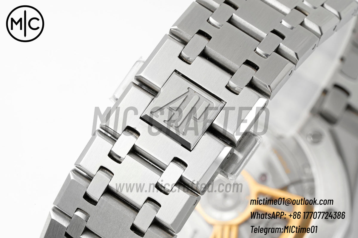 Royal Oak 41mm 15500 SS White Dial on SS Bracelet – Premium Edition