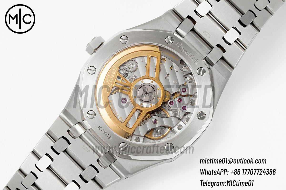 Royal Oak 41mm 15500 SS White Dial on SS Bracelet – Premium Edition