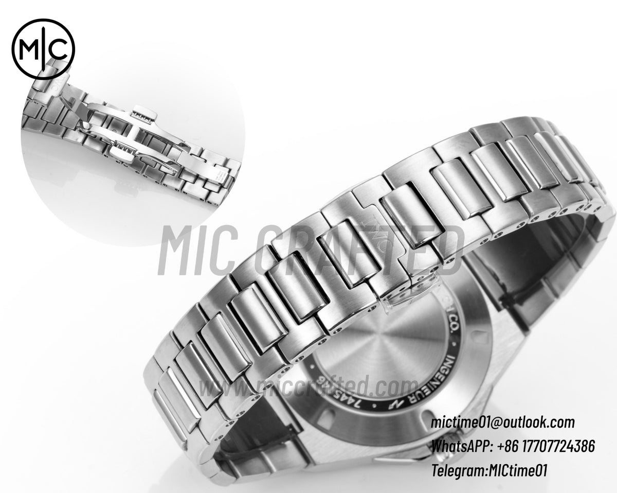 Ingenieur Automatic 40mm SS Blue Dial on SS Bracelet – Premium Edition