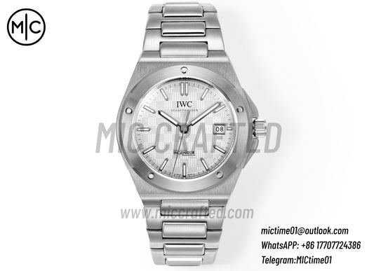 Ingenieur Automatic 40mm SS White Dial on SS Bracelet – Premium Edition