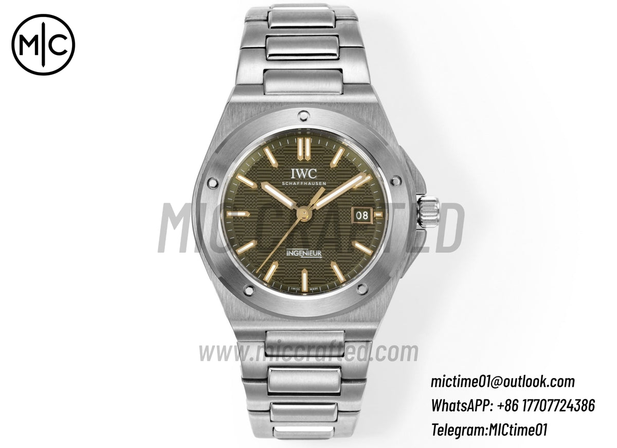 Ingenieur Automatic 40mm SS Green/YG Dial on SS Bracelet – Premium Edition