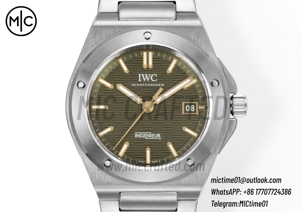 Ingenieur Automatic 40mm SS Green/YG Dial on SS Bracelet – Premium Edition