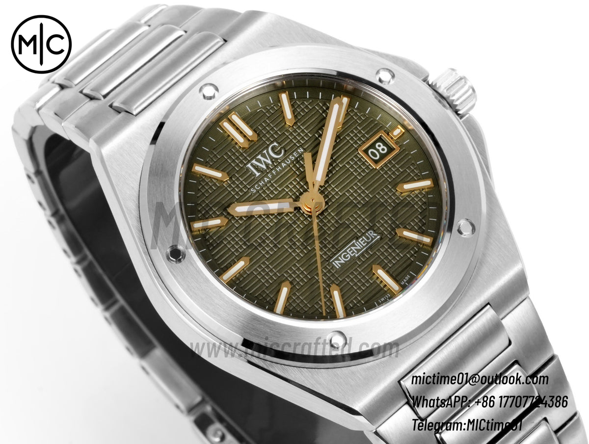 Ingenieur Automatic 40mm SS Green/YG Dial on SS Bracelet – Premium Edition